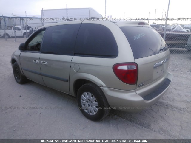 1A4GP45R76B670242 - 2006 CHRYSLER TOWN & COUNTRY  GOLD photo 3