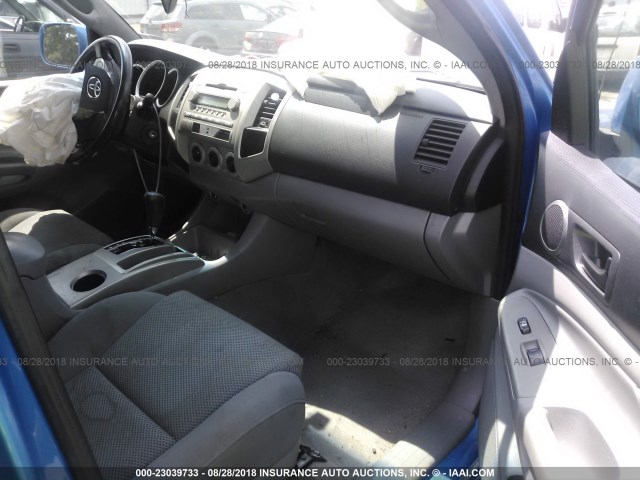 3TMJU62N87M048826 - 2007 TOYOTA TACOMA DOUBLE CAB PRERUNNER BLUE photo 5