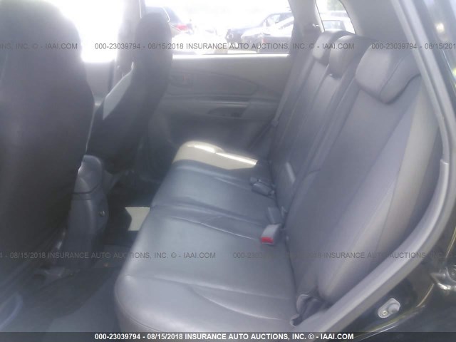 KM8JN12D05U182449 - 2005 HYUNDAI TUCSON GLS/LX BLACK photo 8