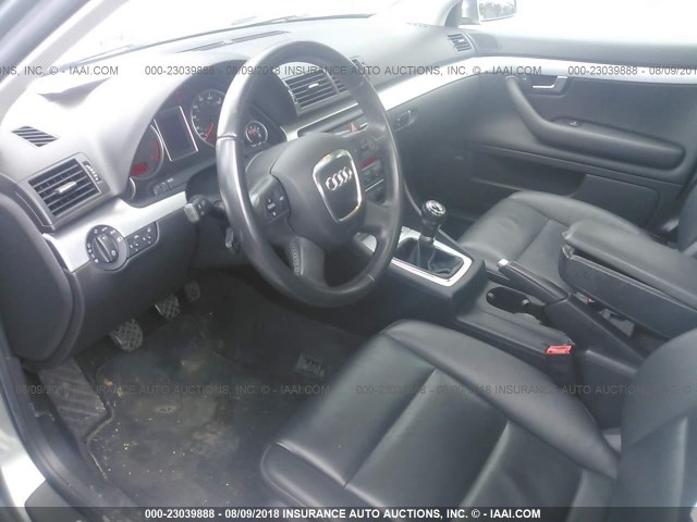 WAUDF78E18A116853 - 2008 AUDI A4 2.0T QUATTRO GRAY photo 5