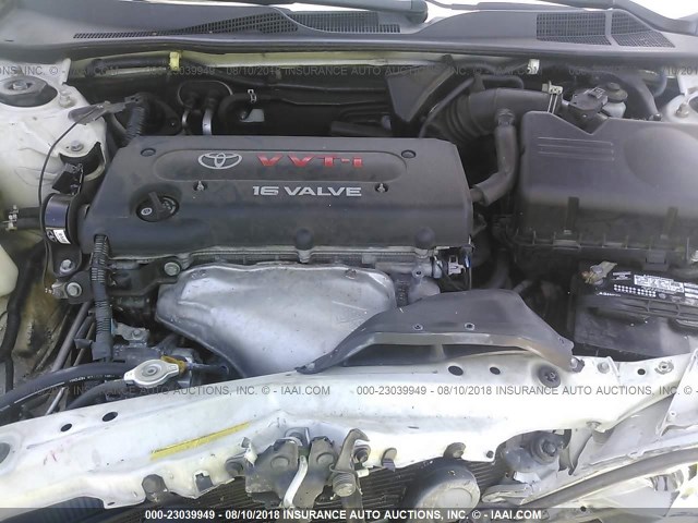 4T1BE32K82U071769 - 2002 TOYOTA CAMRY LE/XLE/SE Ağ foto 10