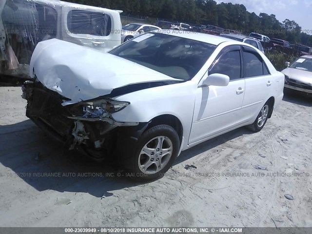 4T1BE32K82U071769 - 2002 TOYOTA CAMRY LE/XLE/SE Ağ foto 2