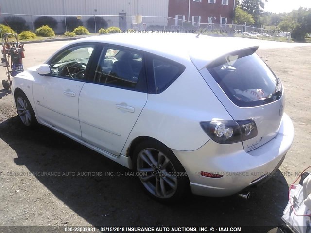 JM1BK344761413134 - 2006 MAZDA 3 HATCHBACK WHITE photo 3