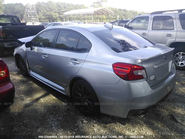 JF1VA1B6XG9832578 - 2016 SUBARU WRX SILVER photo 3