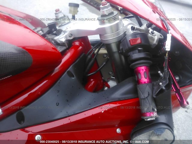 ZDM1XBGV3AB011744 - 2010 DUCATI 848 RED photo 5