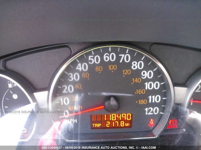 1G8AZ55F57Z177213 - 2007 SATURN ION LEVEL 2 Dark Blue photo 7