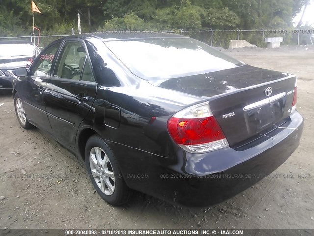 4T1BF30K55U107213 - 2005 TOYOTA CAMRY LE/XLE/SE Қара фото 3