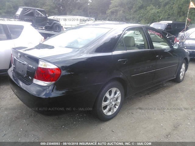 4T1BF30K55U107213 - 2005 TOYOTA CAMRY LE/XLE/SE Қара фото 4