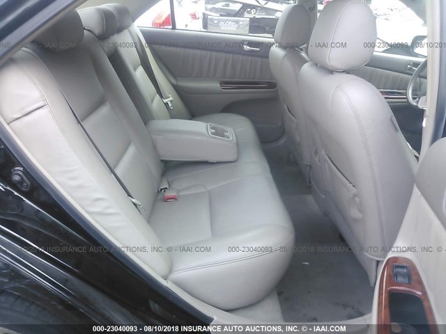 4T1BF30K55U107213 - 2005 TOYOTA CAMRY LE/XLE/SE Қара фото 8