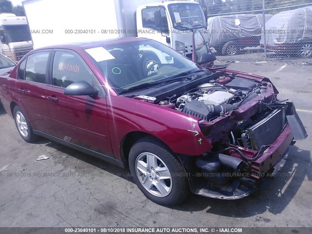 1G1ZT54854F225036 - 2004 CHEVROLET MALIBU LS 红色 照片 1