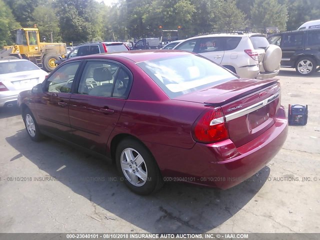 1G1ZT54854F225036 - 2004 CHEVROLET MALIBU LS 红色 照片 3