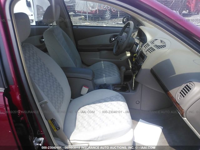 1G1ZT54854F225036 - 2004 CHEVROLET MALIBU LS 红色 照片 5