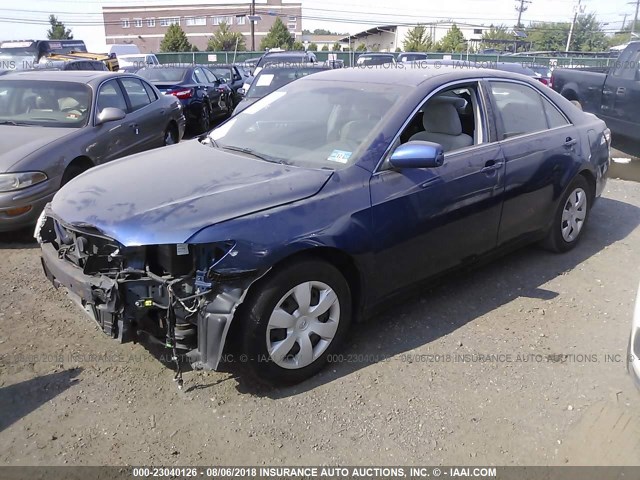4T1BE46K07U159836 - 2007 TOYOTA CAMRY NEW GENERAT CE/LE/XLE/SE BLUE photo 2