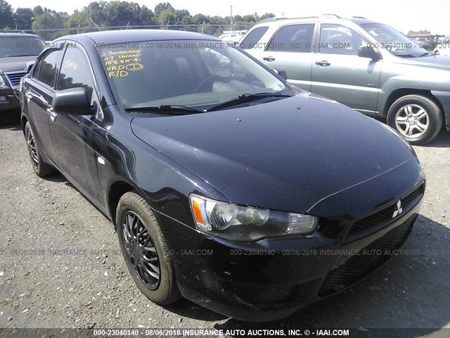 JA3AU16UX9U027719 - 2009 MITSUBISHI LANCER DE BLACK photo 1