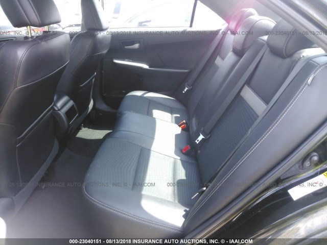 4T1BF1FK0EU827269 - 2014 TOYOTA CAMRY L/SE/LE/XLE 黑色 照片 8