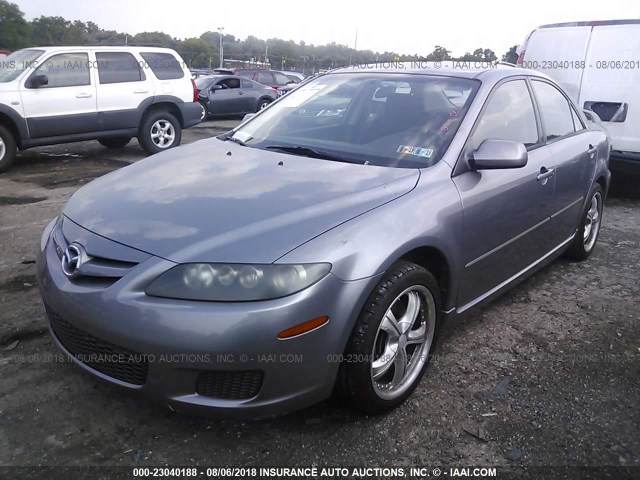 1YVHP80C475M39085 - 2007 MAZDA 6 I Light Blue photo 2