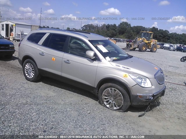 5GAKRBED1BJ349706 - 2011 BUICK ENCLAVE CXL 金色 照片 1
