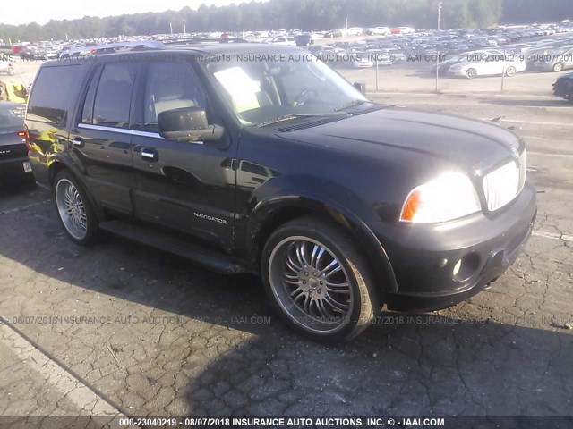5LMFU27R13LJ39158 - 2003 LINCOLN NAVIGATOR BLACK photo 1
