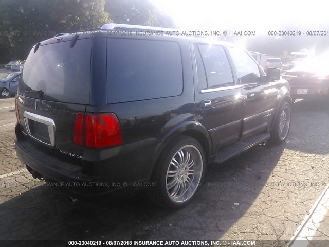 5LMFU27R13LJ39158 - 2003 LINCOLN NAVIGATOR BLACK photo 4