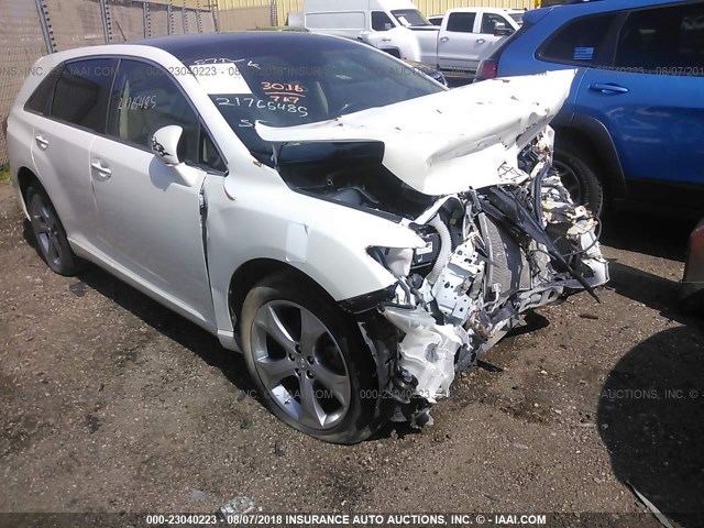 4T3BK11A19U017995 - 2009 TOYOTA VENZA WHITE photo 1