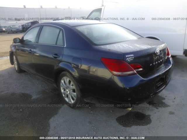 4T1BK36B78U281050 - 2008 TOYOTA AVALON XL/XLS/TOURING/LIMITED BLUE photo 3