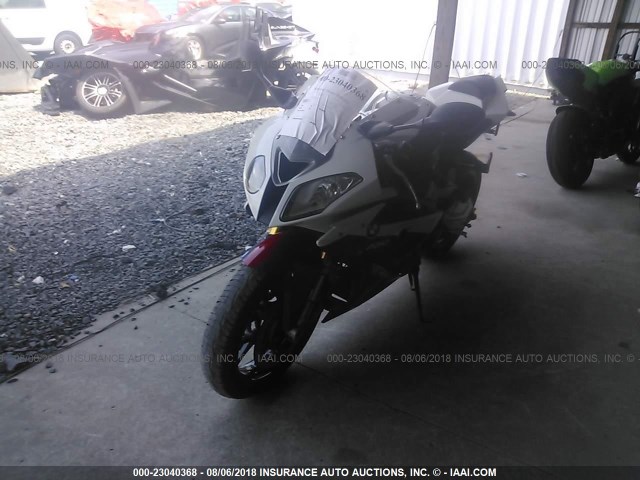 WB1051703BZV42198 - 2011 BMW S 1000 RR WHITE photo 2