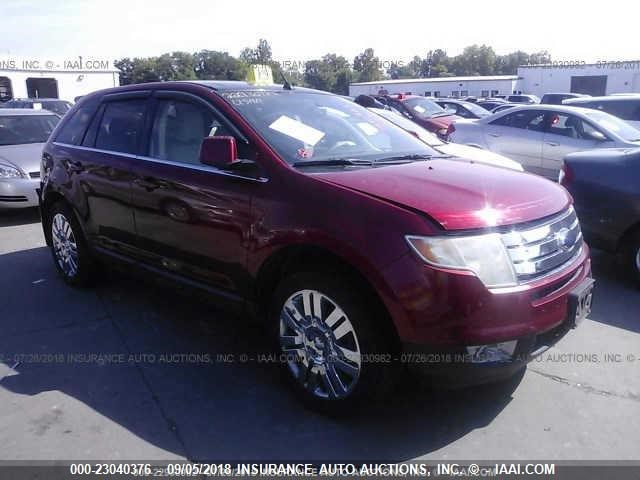 2FMDK49C28BA57824 - 2008 FORD EDGE LIMITED RED photo 1