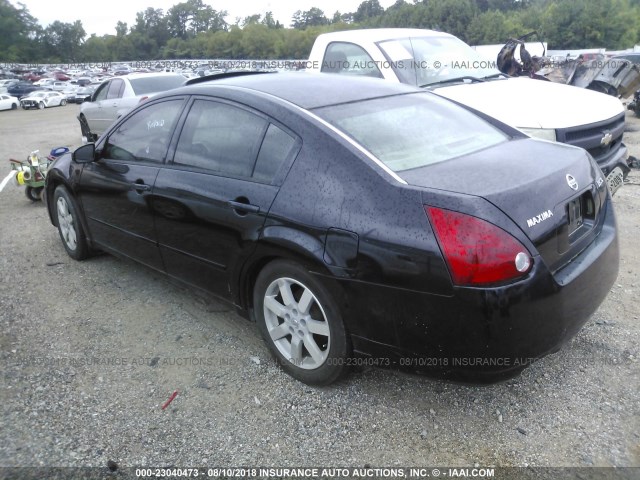 1N4BA41E06C823953 - 2006 NISSAN MAXIMA SE/SL BLACK photo 3