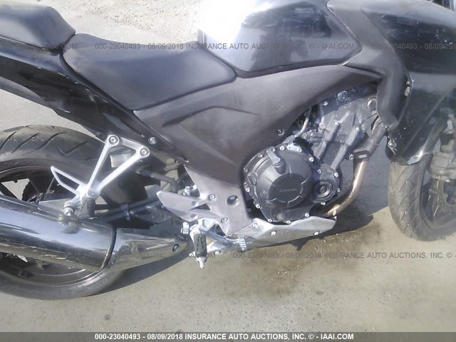 MLHPC4518E5100028 - 2014 HONDA CB500 F BLACK photo 8