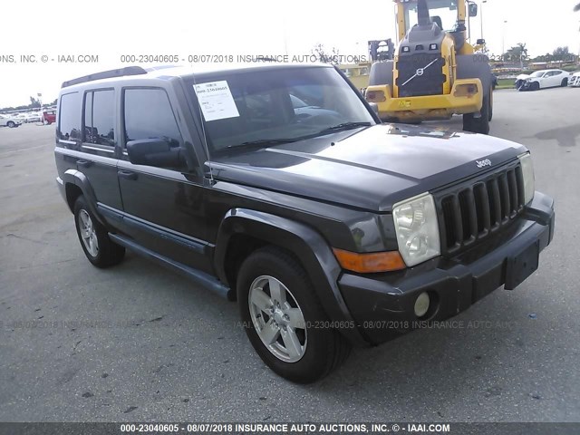1J8HH48K36C269246 - 2006 JEEP COMMANDER GRAY photo 1
