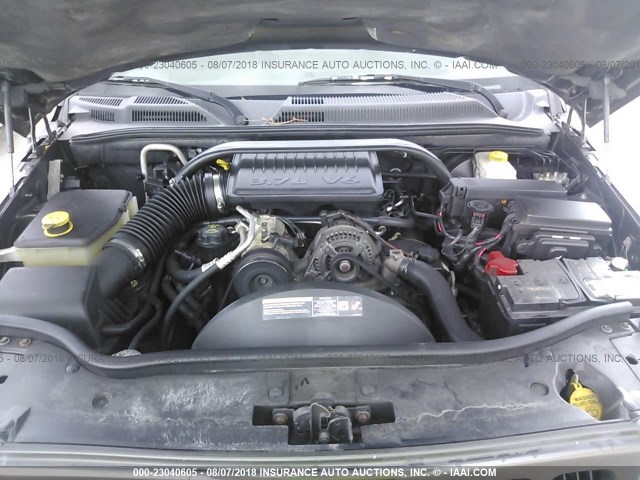 1J8HH48K36C269246 - 2006 JEEP COMMANDER GRAY photo 10