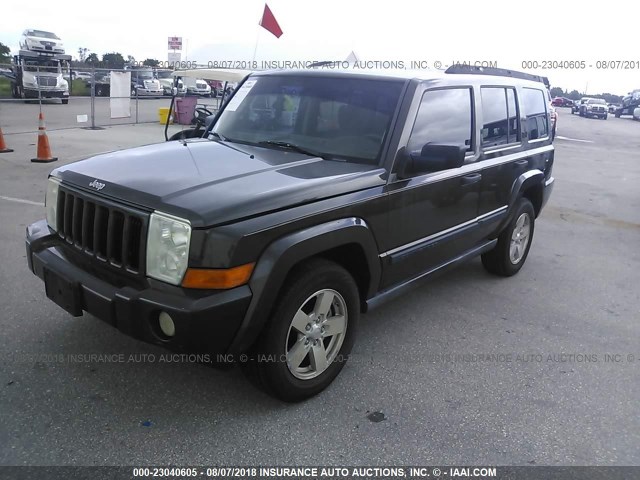 1J8HH48K36C269246 - 2006 JEEP COMMANDER GRAY photo 2