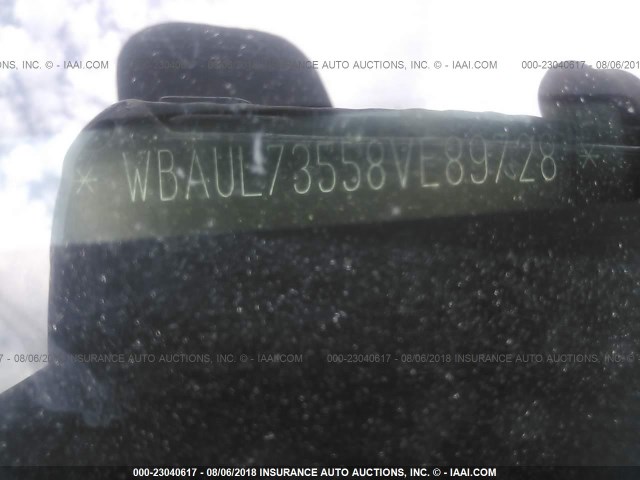 WBAUL73558VE89728 - 2008 BMW 128 I BLACK photo 9