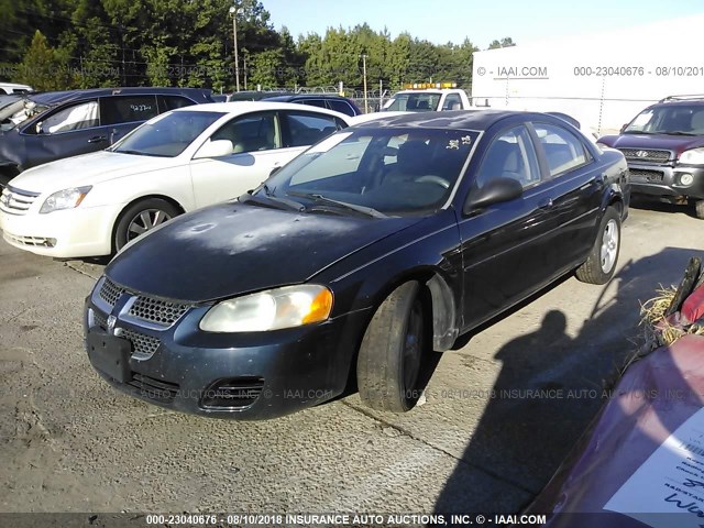 1B3EL46X44N261053 - 2004 DODGE STRATUS SXT BLUE photo 2