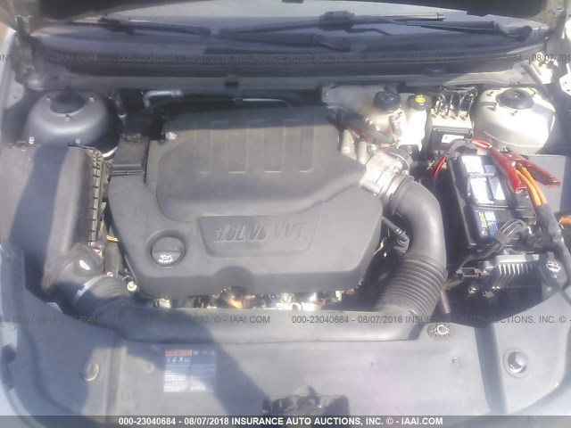 1G1ZG5E71CF109499 - 2012 CHEVROLET MALIBU LTZ თაფლისფერი ფოტო 10