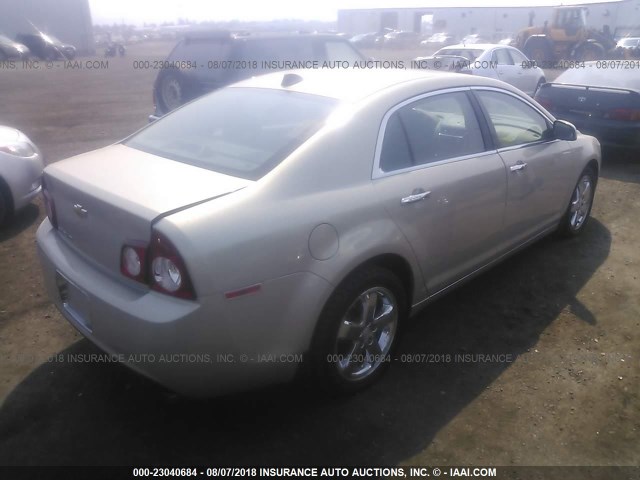 1G1ZG5E71CF109499 - 2012 CHEVROLET MALIBU LTZ თაფლისფერი ფოტო 4