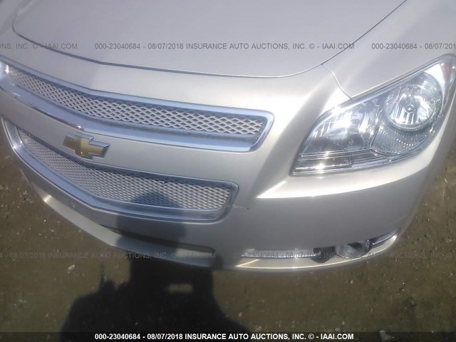 1G1ZG5E71CF109499 - 2012 CHEVROLET MALIBU LTZ თაფლისფერი ფოტო 6