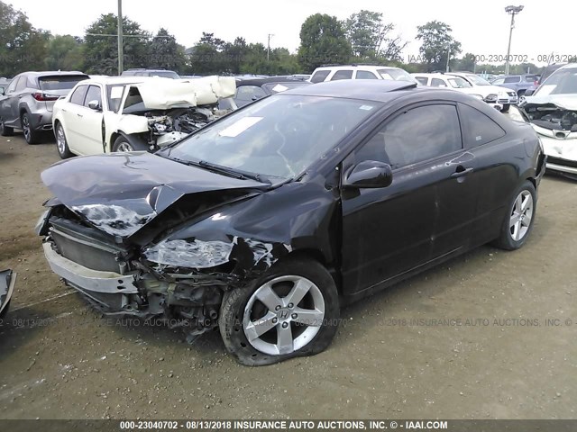 2HGFG12918H518635 - 2008 HONDA CIVIC EXL 黑色 照片 2