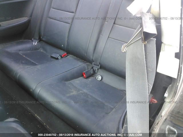 2HGFG12918H518635 - 2008 HONDA CIVIC EXL 黑色 照片 8