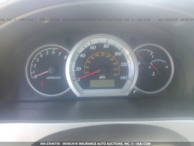 KL5JD86Z16K299689 - 2006 SUZUKI FORENZA BLACK photo 7