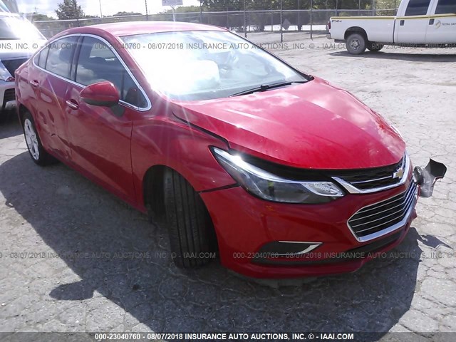 1G1BF5SM8H7158683 - 2017 CHEVROLET CRUZE PREMIER RED photo 1