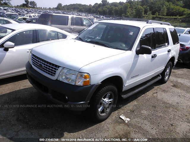 1FMZU73E05UB47779 - 2005 FORD EXPLORER XLT/XLT SPORT/NBX WHITE photo 2