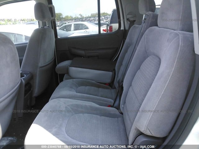 1FMZU73E05UB47779 - 2005 FORD EXPLORER XLT/XLT SPORT/NBX 白色 照片 8