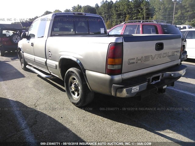 2GCEC19W5X1284833 - 1999 CHEVROLET SILVERADO C1500 SILVER photo 3