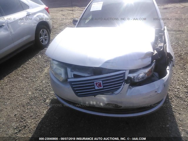 1G8AJ54FX5Z123248 - 2005 SATURN ION LEVEL 2 银色 照片 6