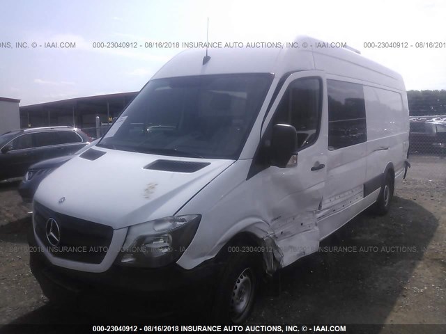 WD3PE8CC0FP157607 - 2015 MERCEDES-BENZ SPRINTER 2500 WHITE photo 2