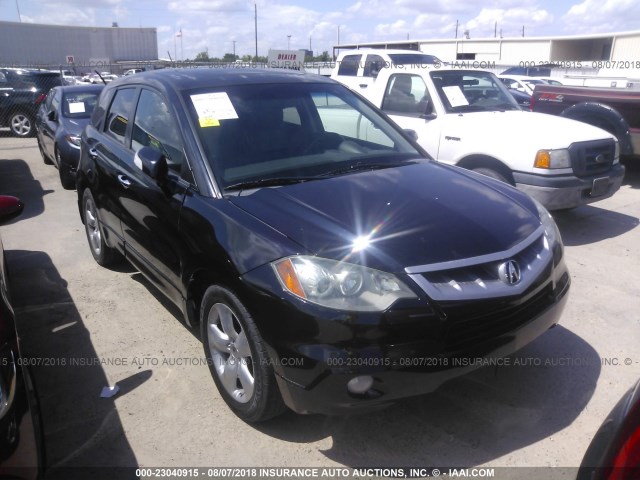 5J8TB18278A005156 - 2008 ACURA RDX BLACK photo 1