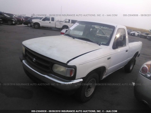 4F4CR12A2RTM36284 - 1994 MAZDA B2300 WHITE photo 2