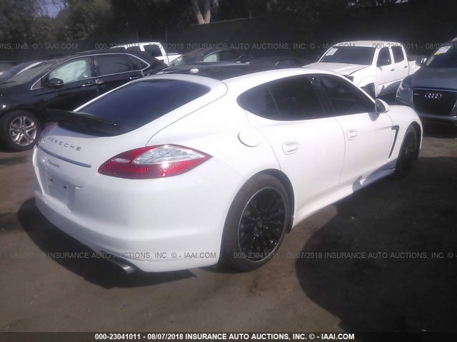 WP0AA2A79CL071726 - 2012 PORSCHE PANAMERA 2/4 WHITE photo 4