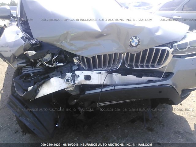 5UXWX9C55F0D55919 - 2015 BMW X3 XDRIVE28I GRAY photo 6